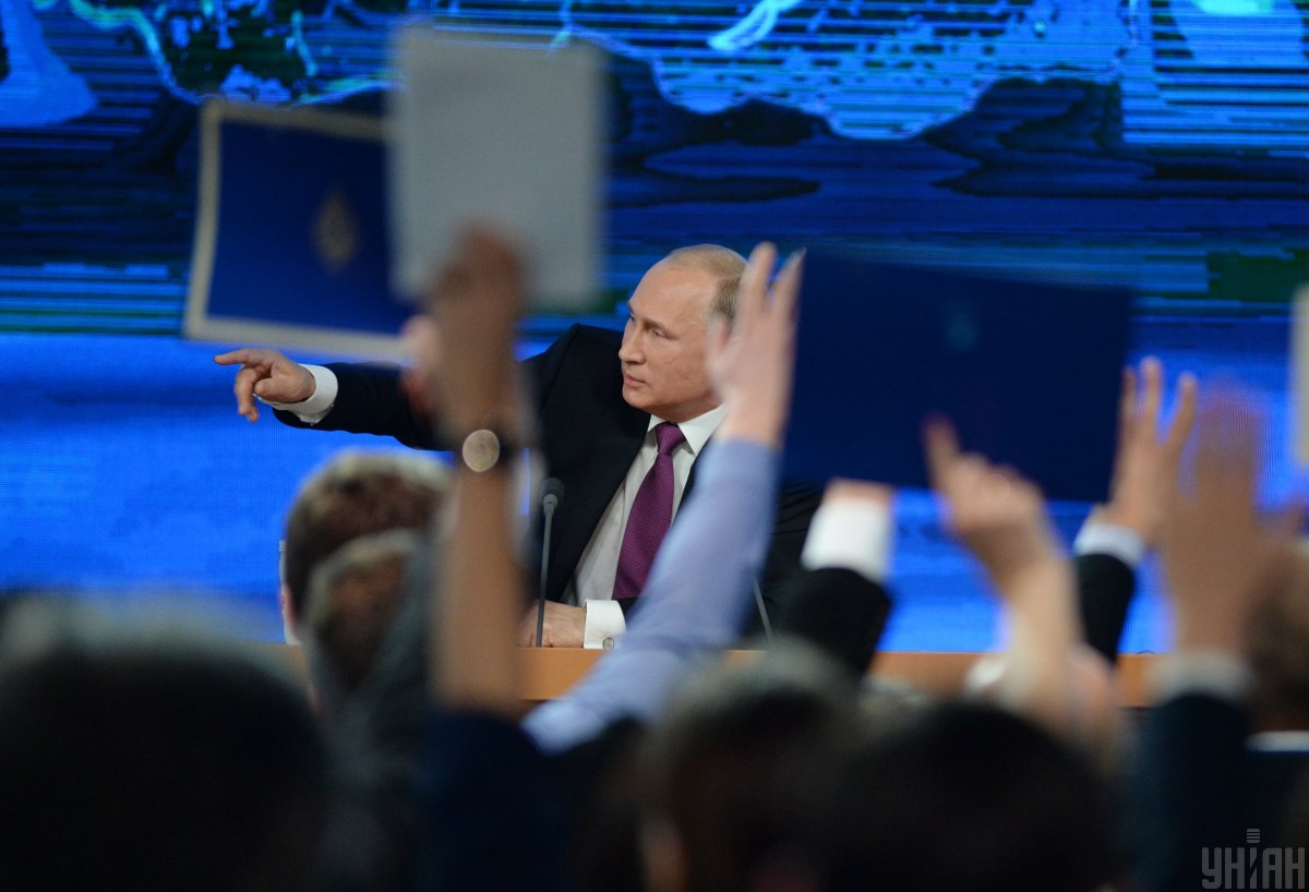 Президент Российской Федерации Владимир Путин в Москве (Россия), в четверг, 18 декабря 2014 г. Фото Павла Беднякова / УНИАН